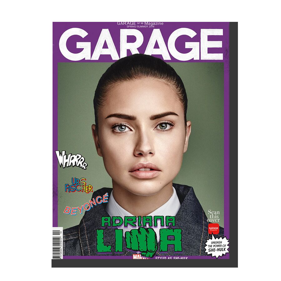 GARAGE Magazine Issue 10 - Marvel Adriana Cover