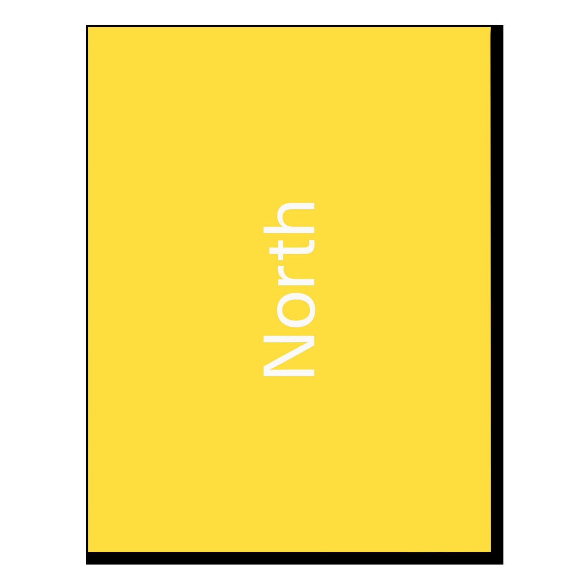 North: Extracts from visual identities