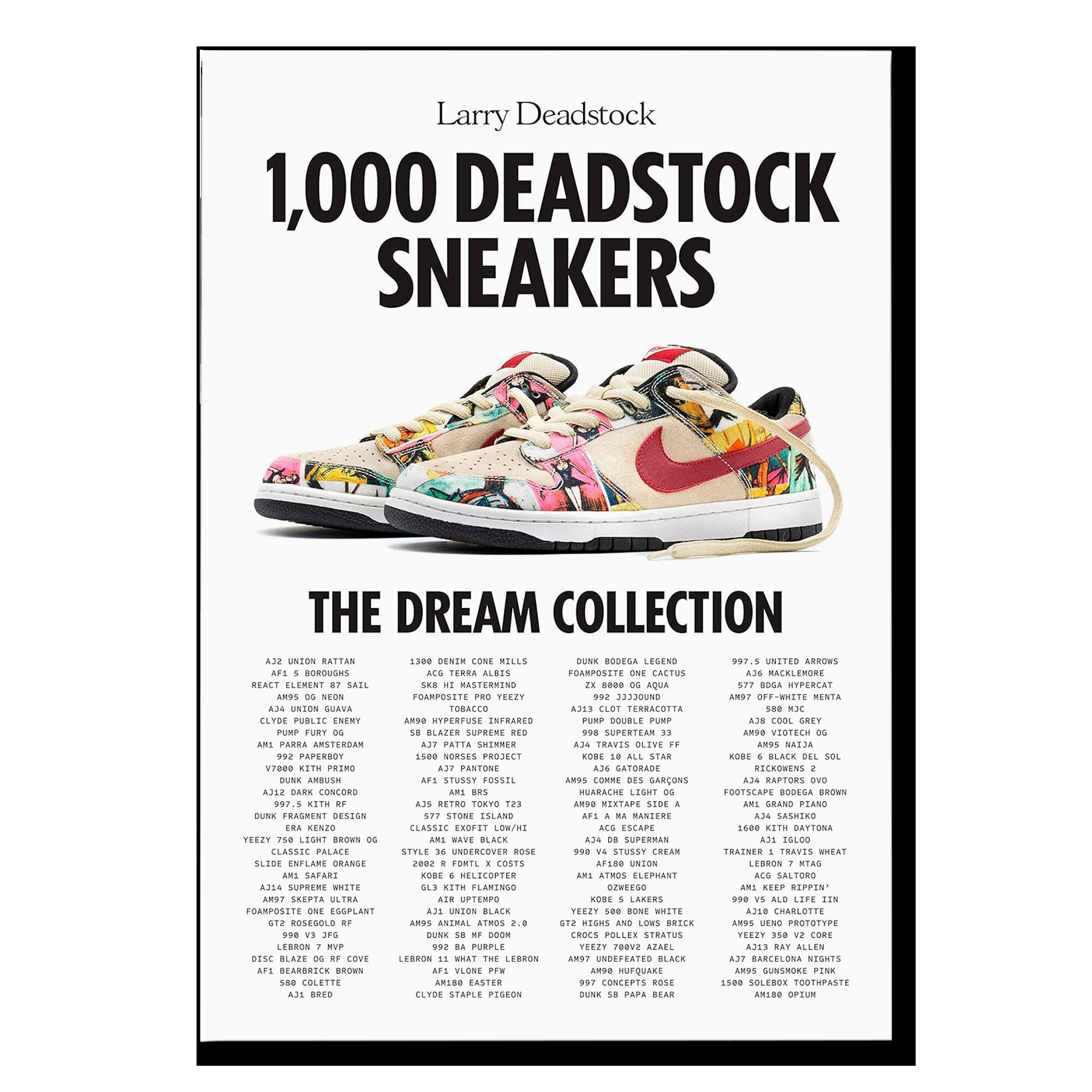1,000 Deadstock Sneakers: The Dream Collection