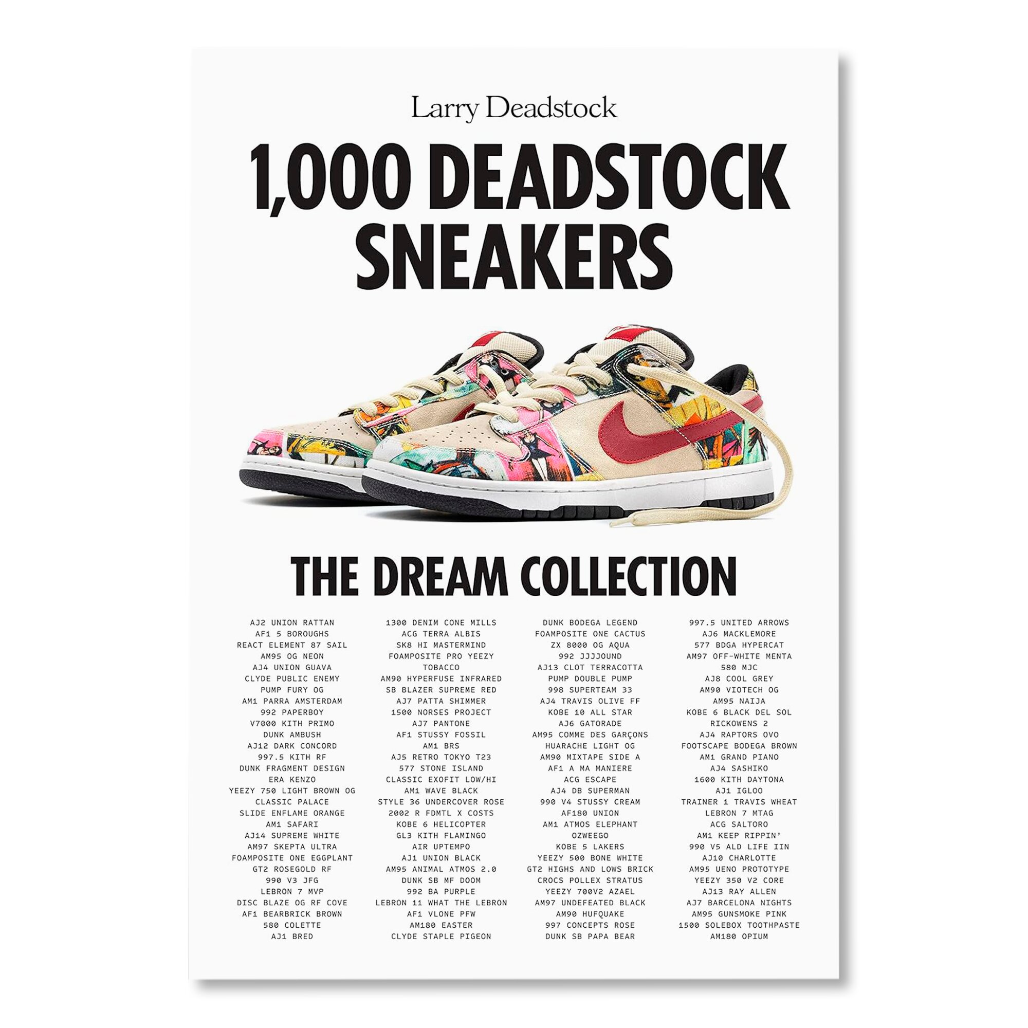 1 000 Deadstock Sneakers The Dream Collection