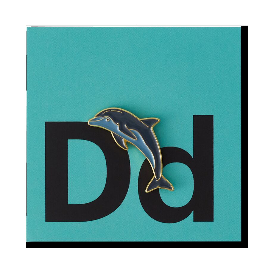 Значок Дельфин