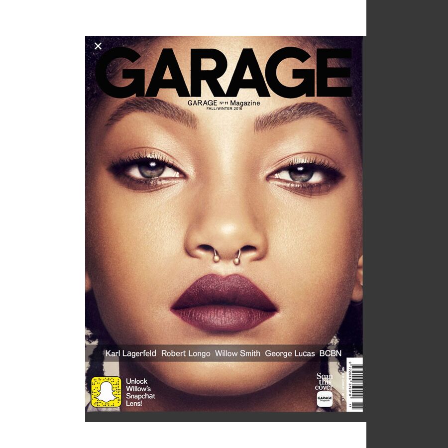 GARAGE Magazine Issue 11 - Willow Cover