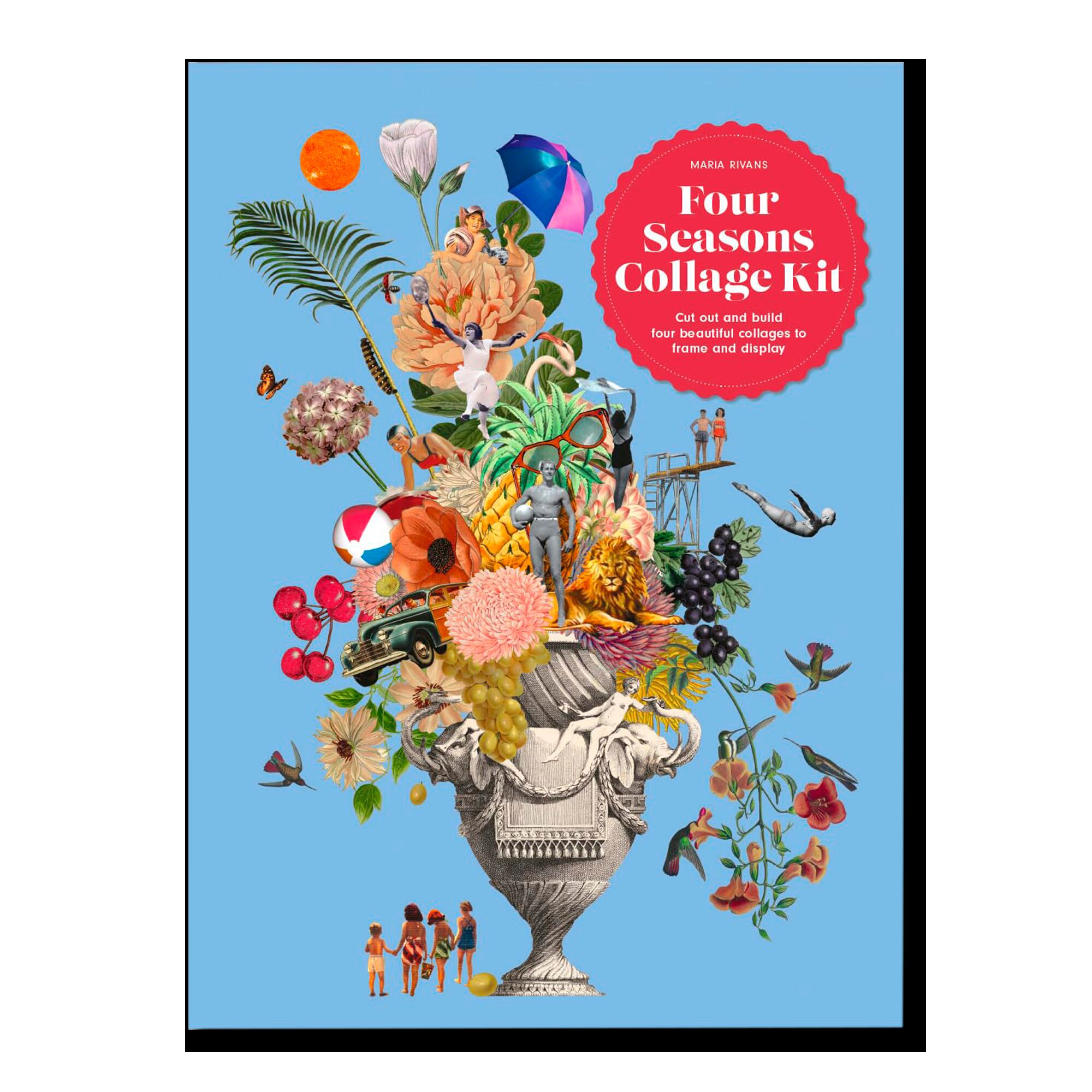 Four Seasons: Create Four Elegant Collages with the Images in this Surprising Kit