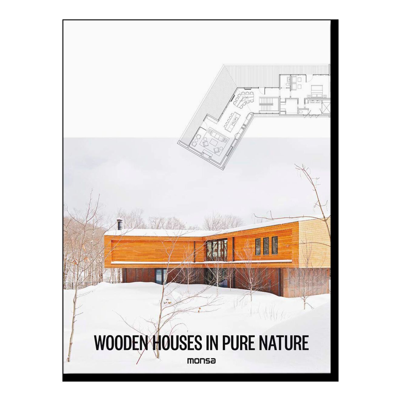 Wooden Houses in Pure Nature