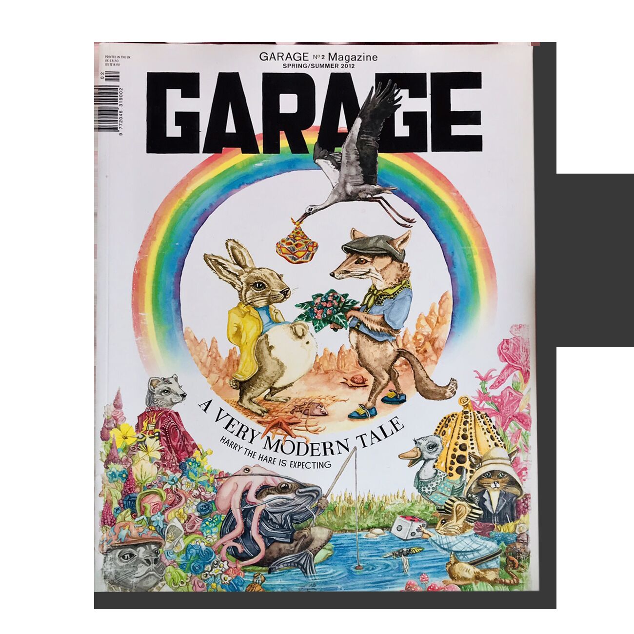 GARAGE Magazine Issue 2 — Harry the Hare Cover